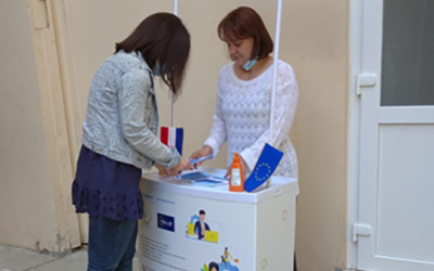 Promocija projektnih aktivnosti i društvenog poduzetništva putem Info pulta